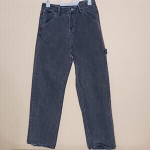 Unbranded Mens Jeans Gray Size 26x29 Painter Carpenter Bootcut Straight Denim